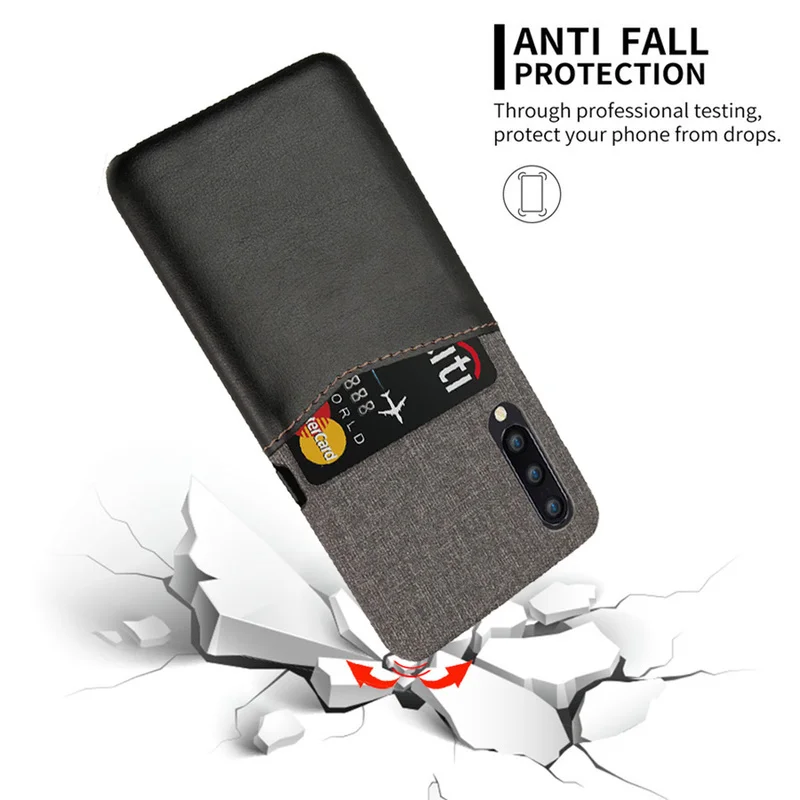 Mi 9 Case Luxury Card Pocket Phone Cases for Xiaomi Original mi9 Global Version Leather Wallet Soft Fabric Hard Back Cover |