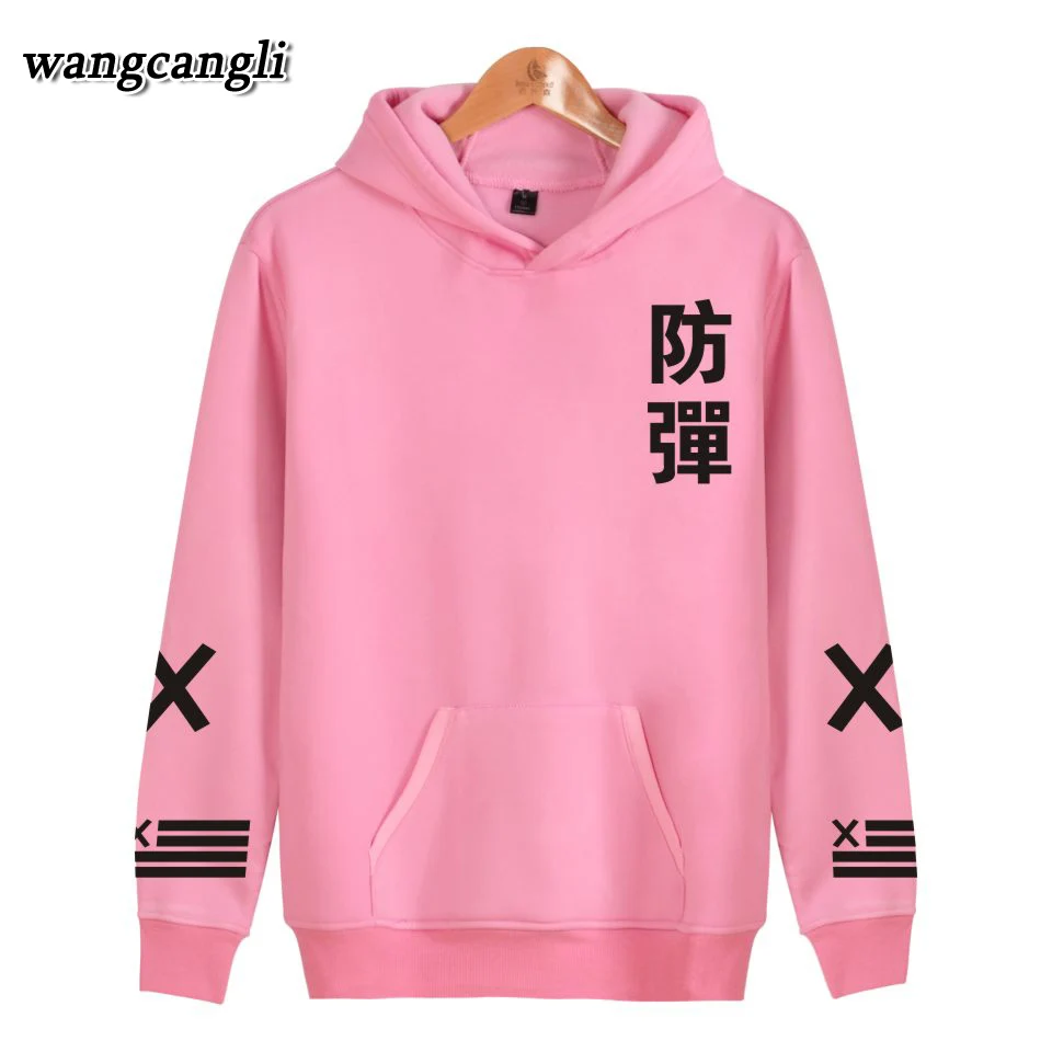 БЦ Для женщин Толстовки Толстовка Осенняя мода K поп женский пальто с капюшоном