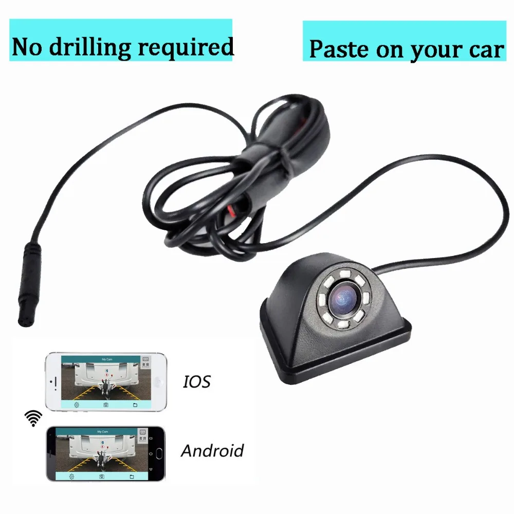 SZDALOS wifi rear camera backup Blind spot reverse suit for IOS and Android Universal car | Автомобили и мотоциклы