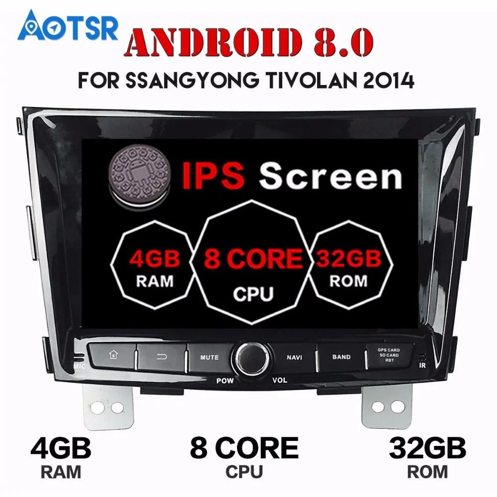 Автомобильный мультимедийный стерео радиоприемник аудио DVD плеер Android 8 0 GPS