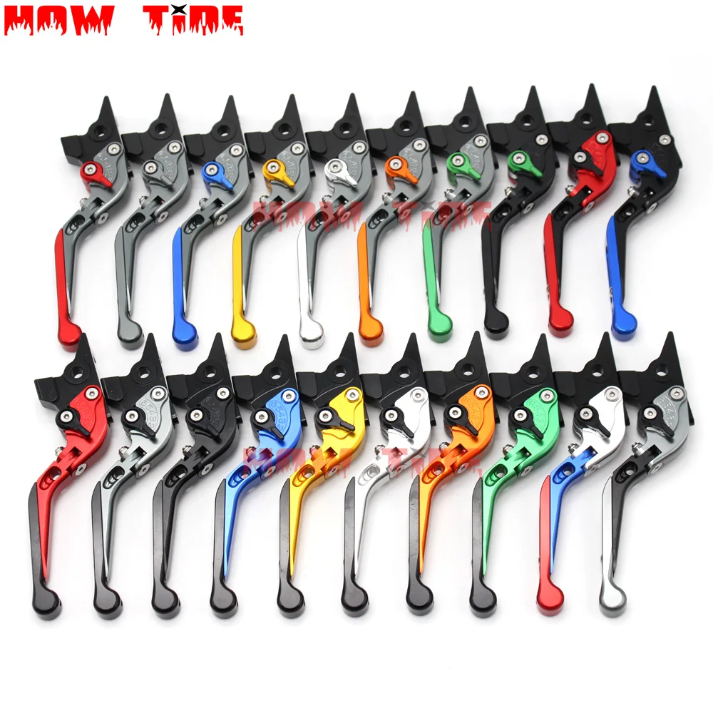 Motorcycles Folding Extendable Brake Clutch Levers Aluminum For KYMCO XCITING 250 300 500 400 DOWNTOWN 125/200/300/350 images - 6
