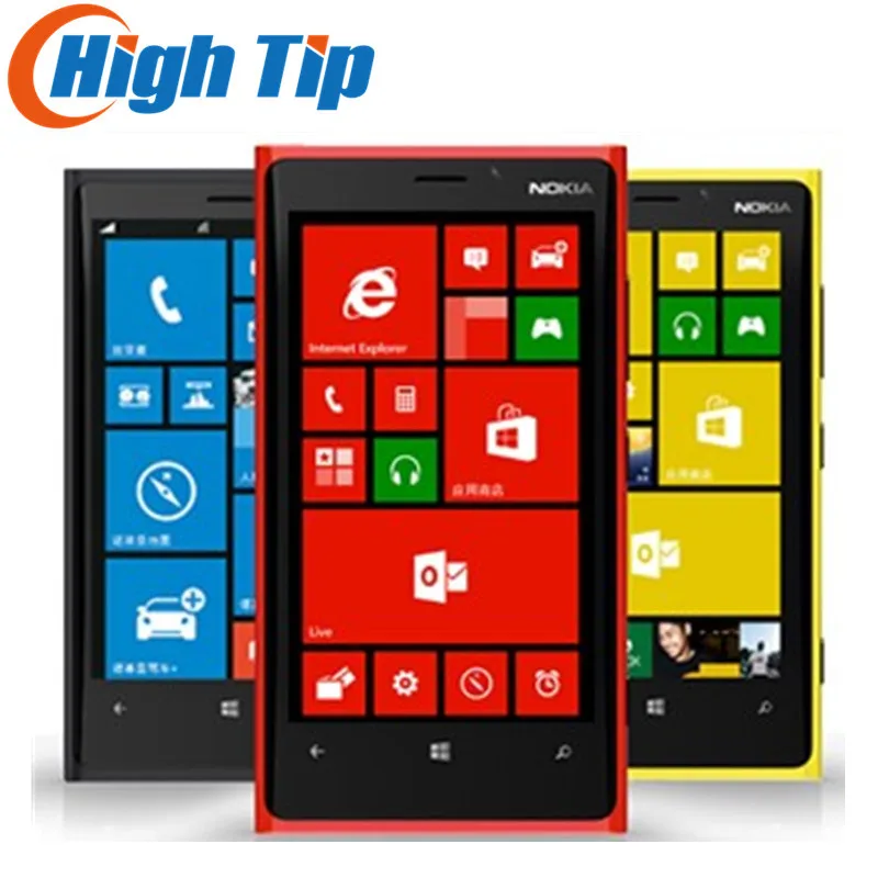 Оригинальный разблокированный мобильный телефон Nokia Lumia 920 Windows двухъядерный 32 ГБ