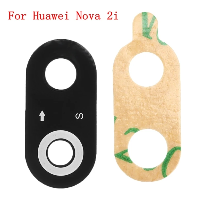 for Huawei Nova 2i Задняя крышка для объектива камеры для huawei P20/P30/P20/30 lite/pro/G10/Nova 2i/Honor 9i/mate 10/20 lite с клейкой наклейкой - Цвет: for Huawei Nova 2i
