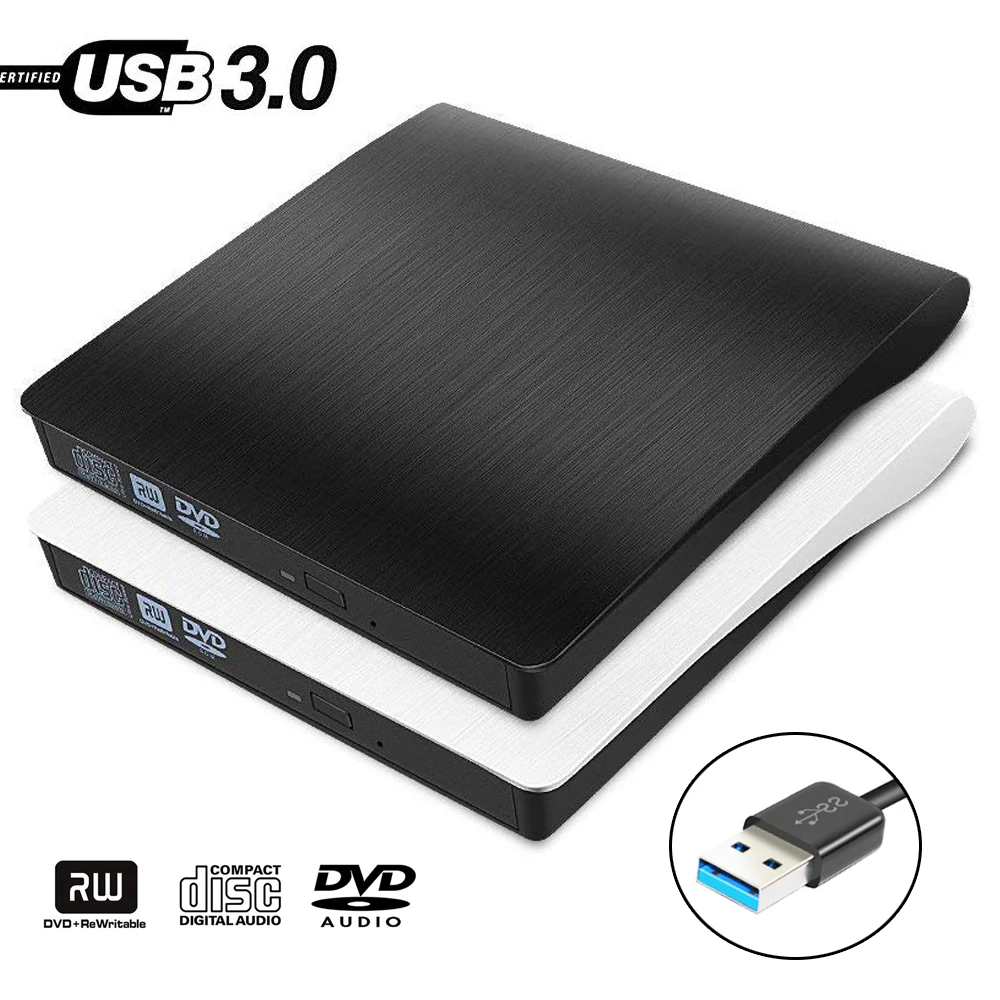 USB 3 0 внешний CD/DVD проигрыватель оптический привод DVD RW устройство записи