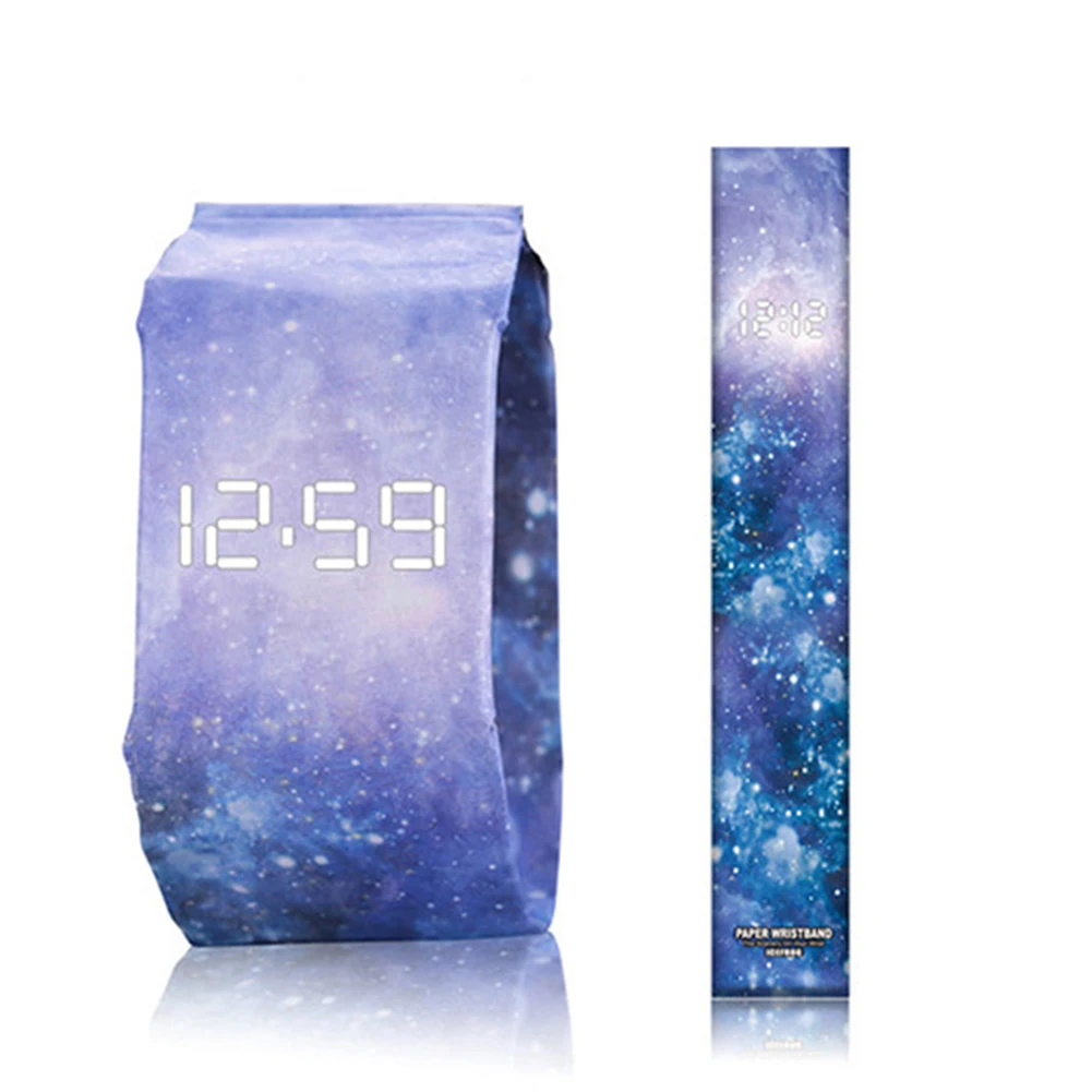 Bluelans креативные водонепроницаемые унисекс студенческие цифровые со светодиодом