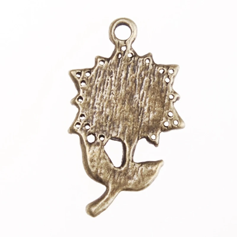 Античная бронза 10 мм пустая рамка цветок основания кулона Камея Кабошон