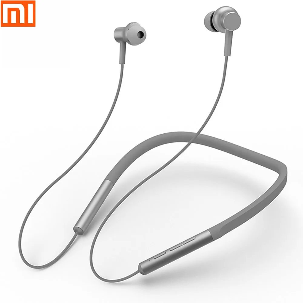 Оригинальные Bluetooth наушники Xiaomi с шейным ободом беспроводные гибридные