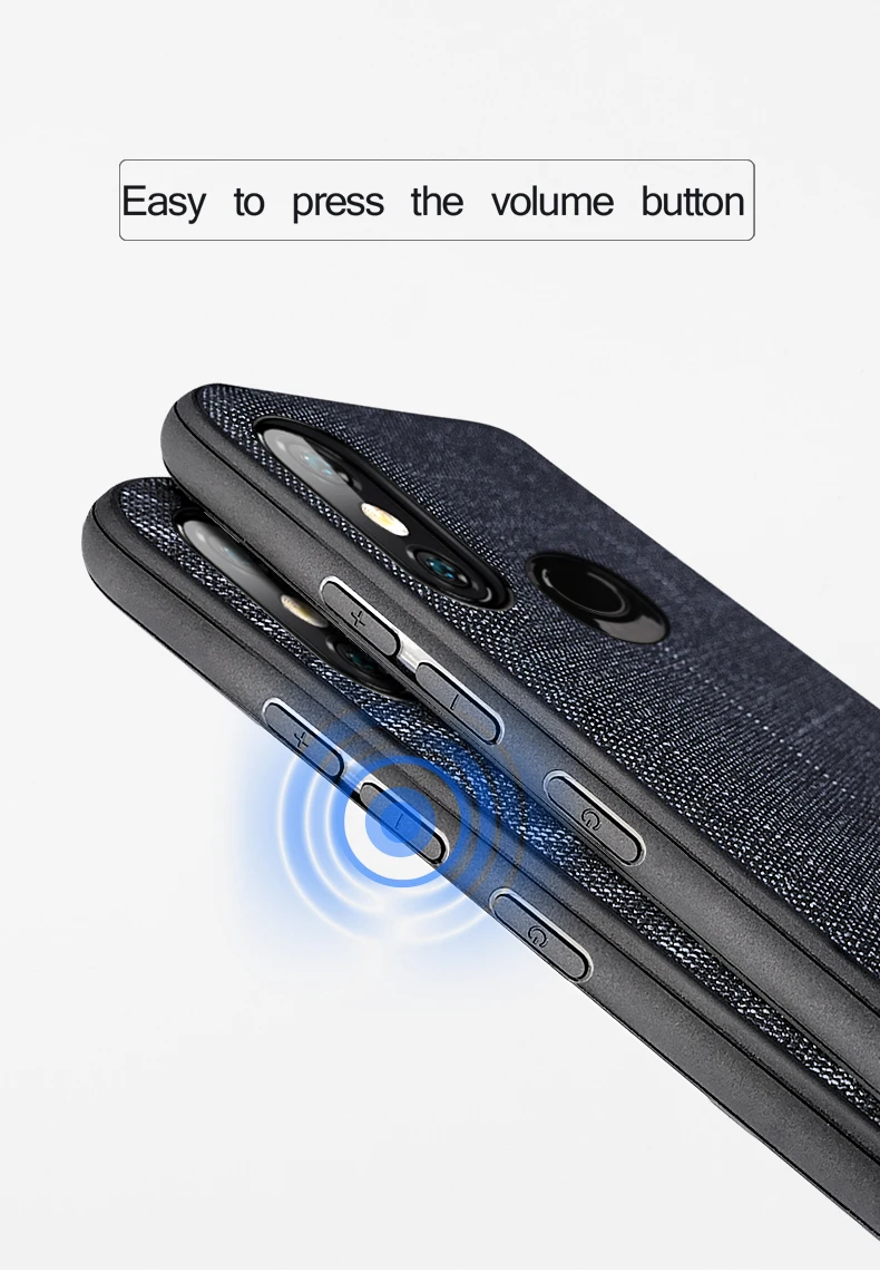 Чехол для Xiaomi Redmi Note 7, чехол для Mofi Redmi Note 7, чехол, задняя крышка для Xiaomi Redmi Note 6 Pro, тканевая ткань, Note 5 6Pro 7