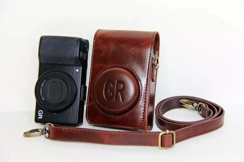 Чехол из искусственной кожи для камеры Ricoh GR GRII GRIII Digital Camera|Сумки