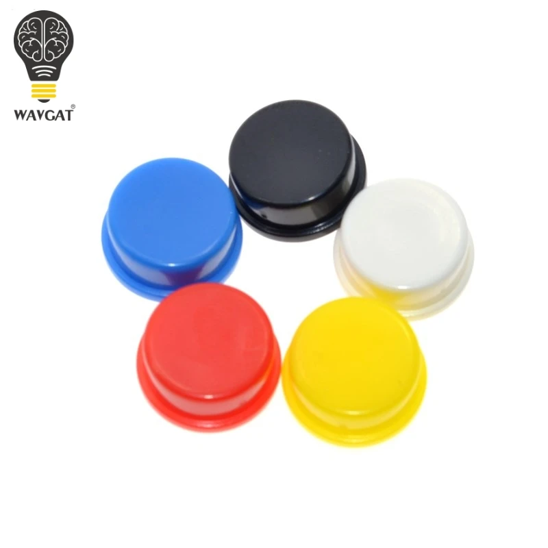 Тактильный кнопочный переключатель 25 шт. мини-выключатель 12*12*7 3 + крышка такта (5