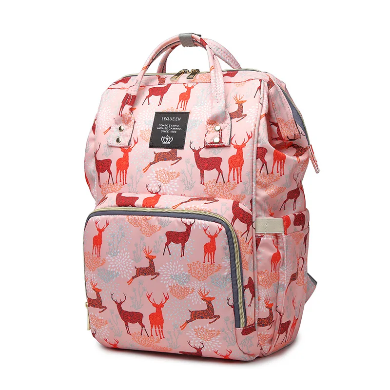 Diaper Bag Travel Mummy Backpack Maternity Nappy Changing Bags Large Capacity Waterproof Nursing Wet Swan For Baby Care | Мать и ребенок