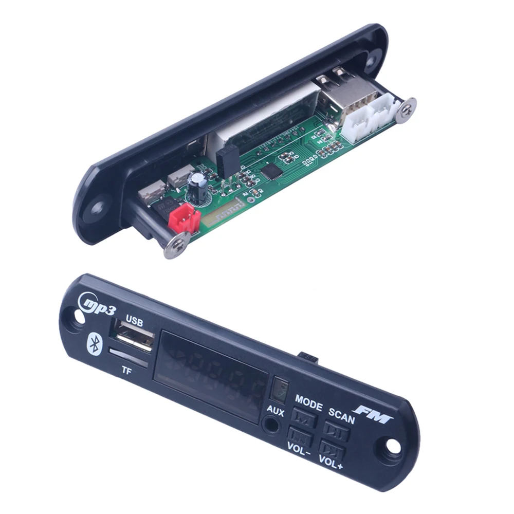 Новинка 2019 Автомобильный MP3 Bluetooth декодер плата 5 В/12 в PCB аудио модуль для