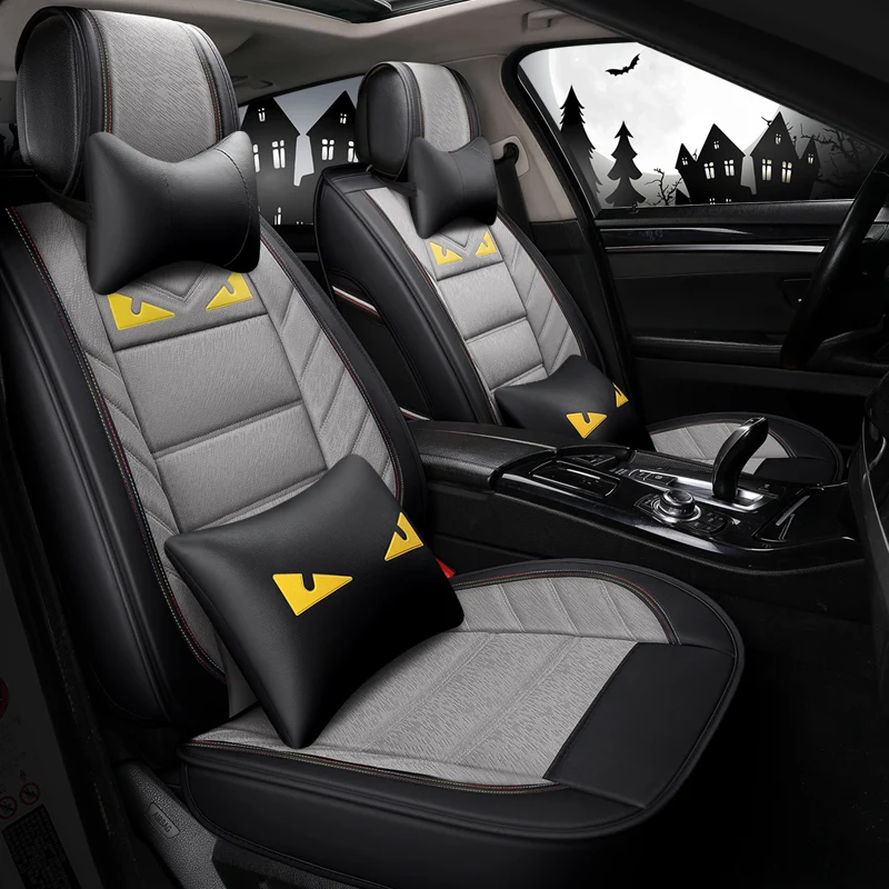 Универсальные чехлы для автомобильных сидений из искусственной кожи daewoo gentra lacetti