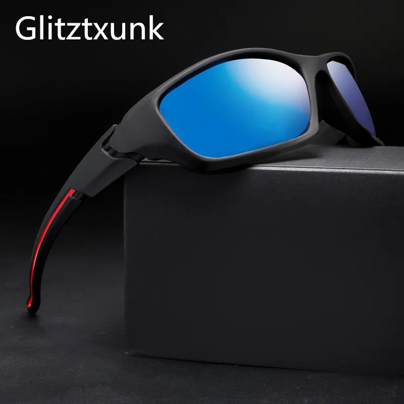 Солнечные очки Glitztxunk поляризационные UV400 Мужские модные роскошные брендовые