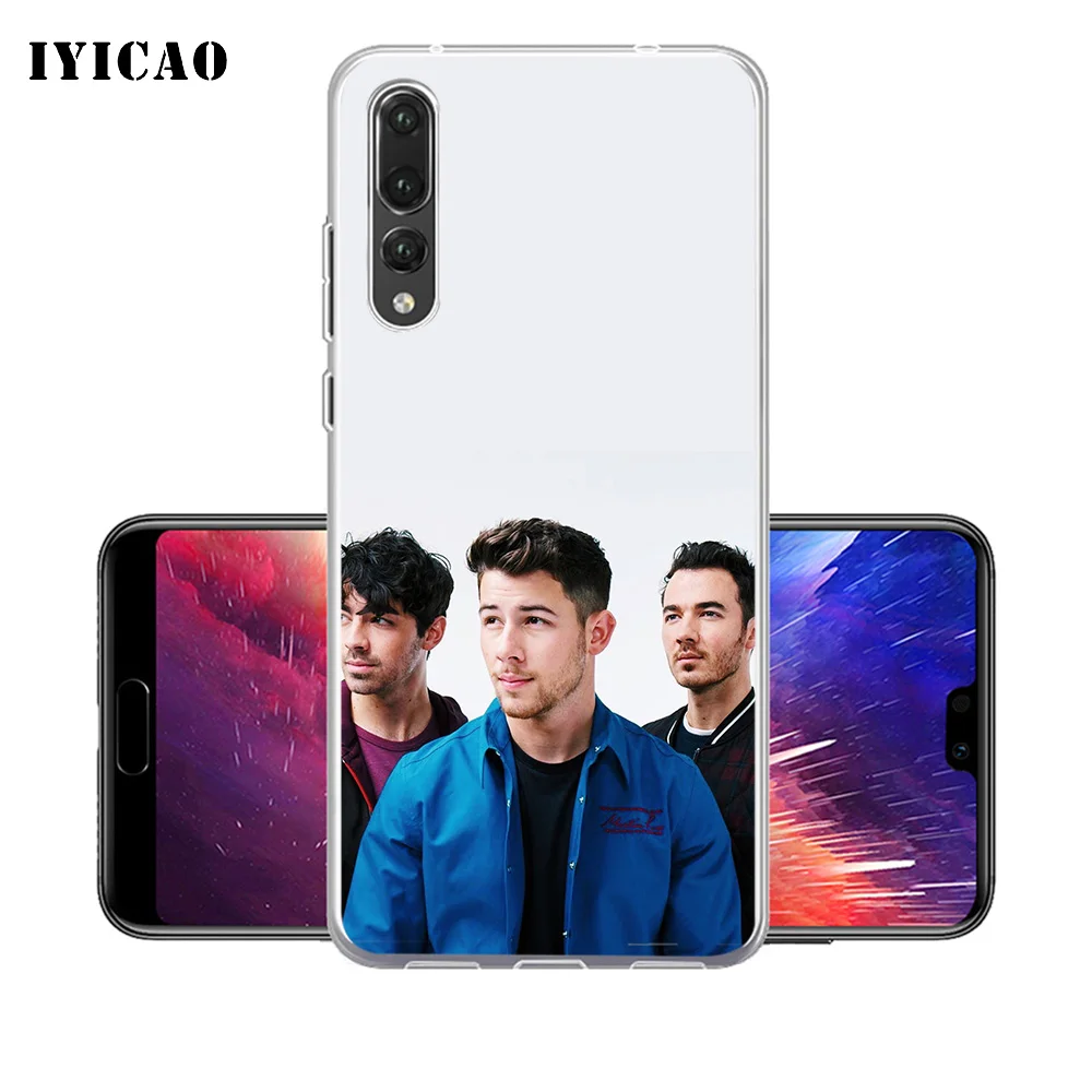 IYICAO Rock band Jonas Brothers Мягкий силиконовый чехол для телефона Huawei P30 P20 Pro P10 P9 P8 Lite P Smart TPU