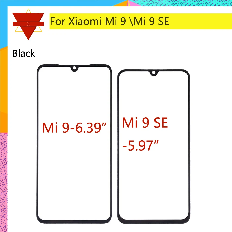 Внешнее стекло для Xiaomi MI 9 10 шт./партия сенсорный ЖК дисплей без