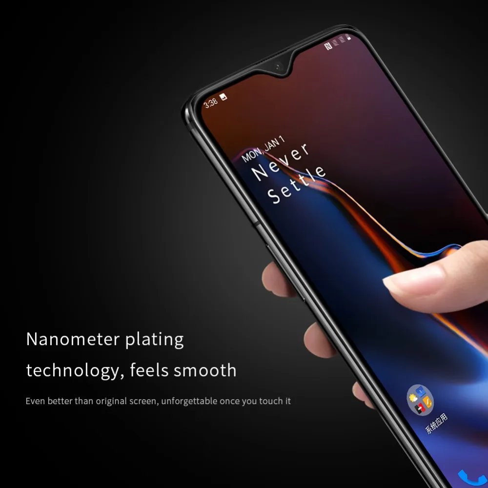 Защитное стекло Oneplus 6T Nillkin XD CP + MAX антибликовое защитное закаленное для 7|Защитные