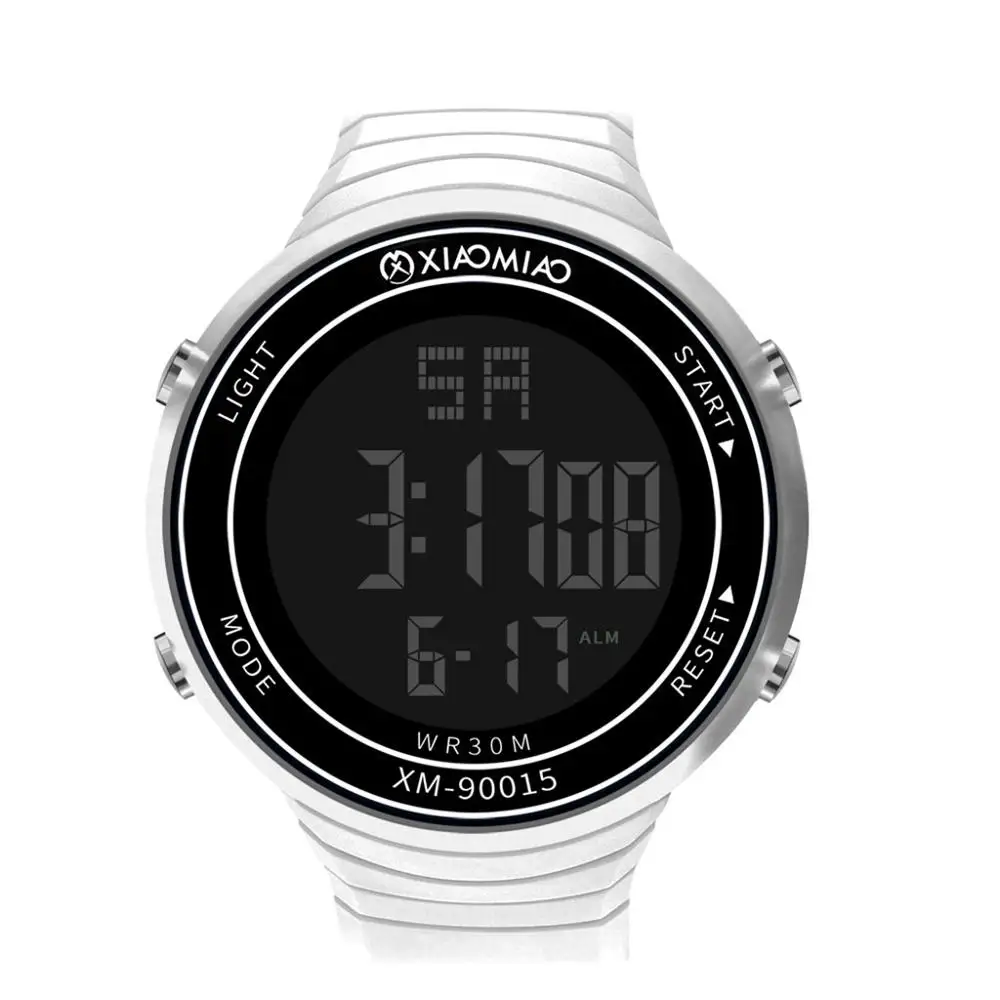 Светящиеся модные женские часы спортивные роскошные montre femme простые водонепроницаемые электронные парные цифровые часы reloj mujer F4 - Цвет: H