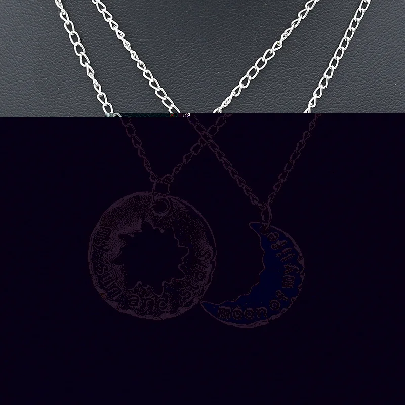 Фильм окружающих Jewelry Льда и Огня песни моей жизни Луна солнце звезды ожерелье Z3213
