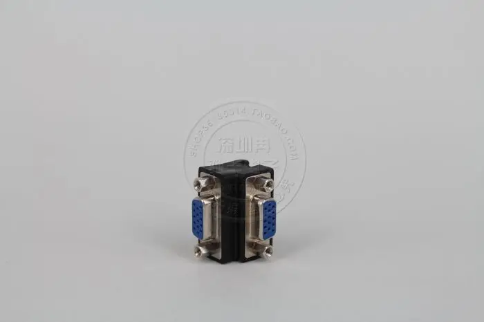 Адаптер VGA мама-мама для проектора монитора с переходником на 90 градусов