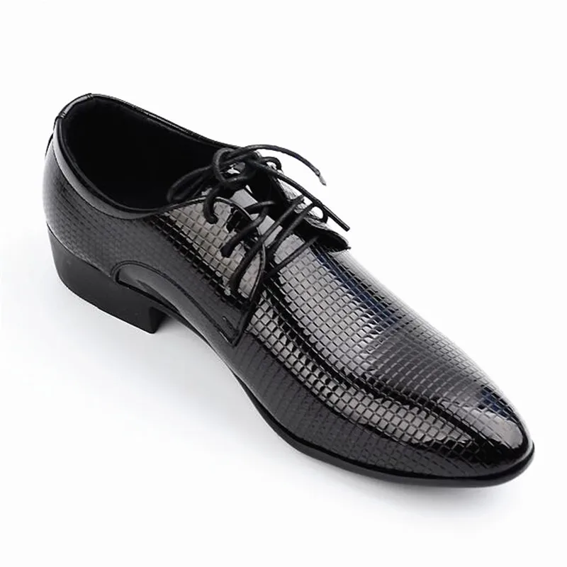 Movechain/мужские офисные модельные туфли Свадебные повседневные ботинки оксфорды с