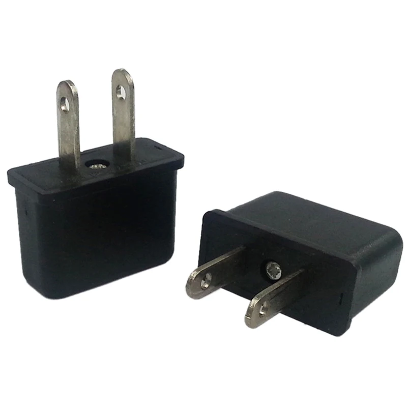 1PCS US Plug Adapter American Travel Power Outlet Converter Socket 6cmx2cm | Электроника