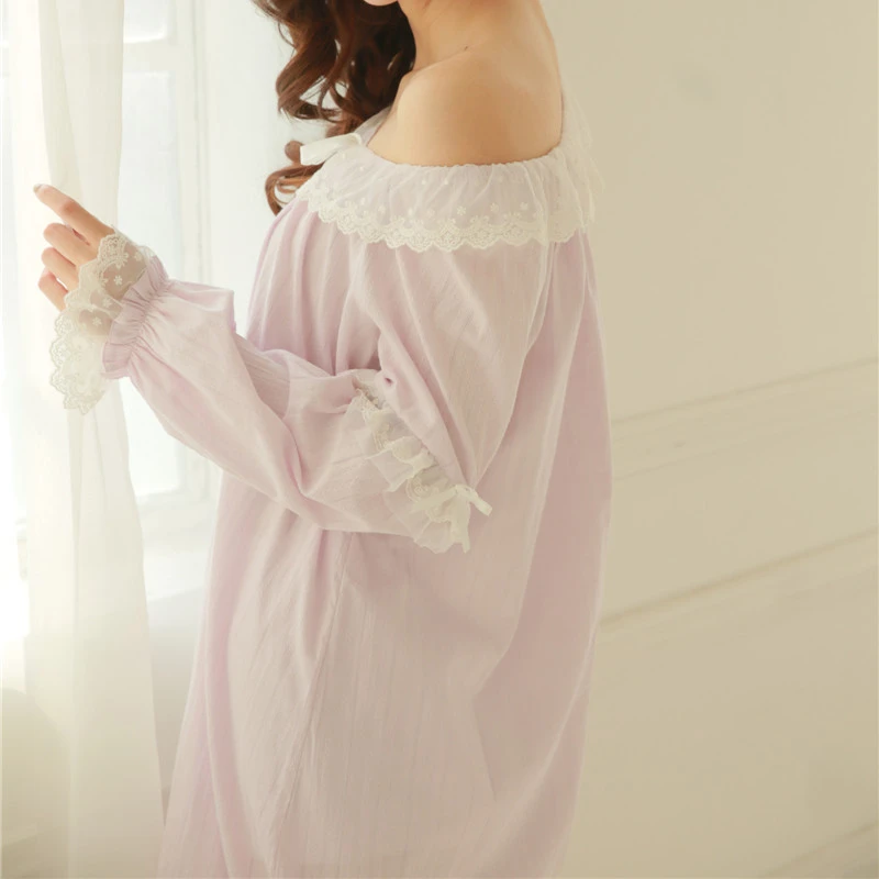 Новое поступление винтажные ночные рубашки пикантные домашнее платье кружевная