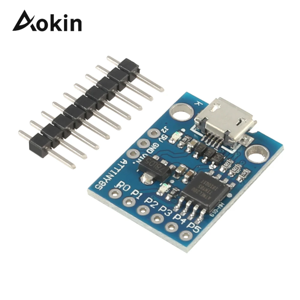 ATTINY85 модуль Digispark kickstarter микро разработка плата с DuPont pin для Arduino Usb