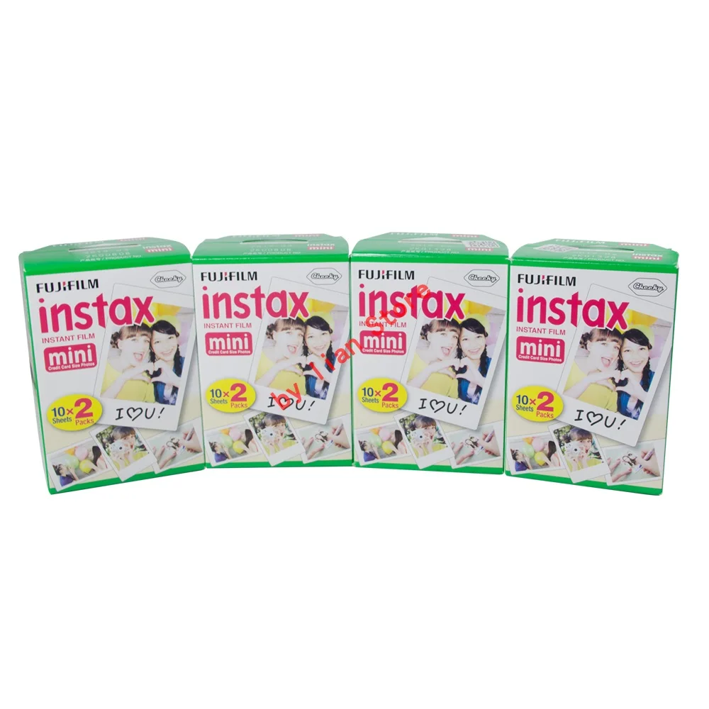 Мини пленка для мгновенной печати Fujifilm Instax Mini 8/9/7s/9/70/25/50s/90 80 листов белая