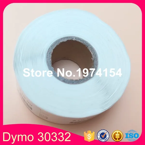2 совместимые рулоны dymo этикетки 30332 размер этикеток: 1 &quotx 1&quot. 750 этикеток в