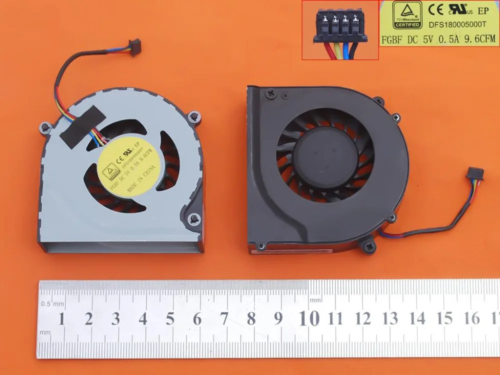 

New Laptop Cooling Fan For DELL Latitude 14 Rugged 5404 Original PN: DFS180005000T CPU Cooler Radiator