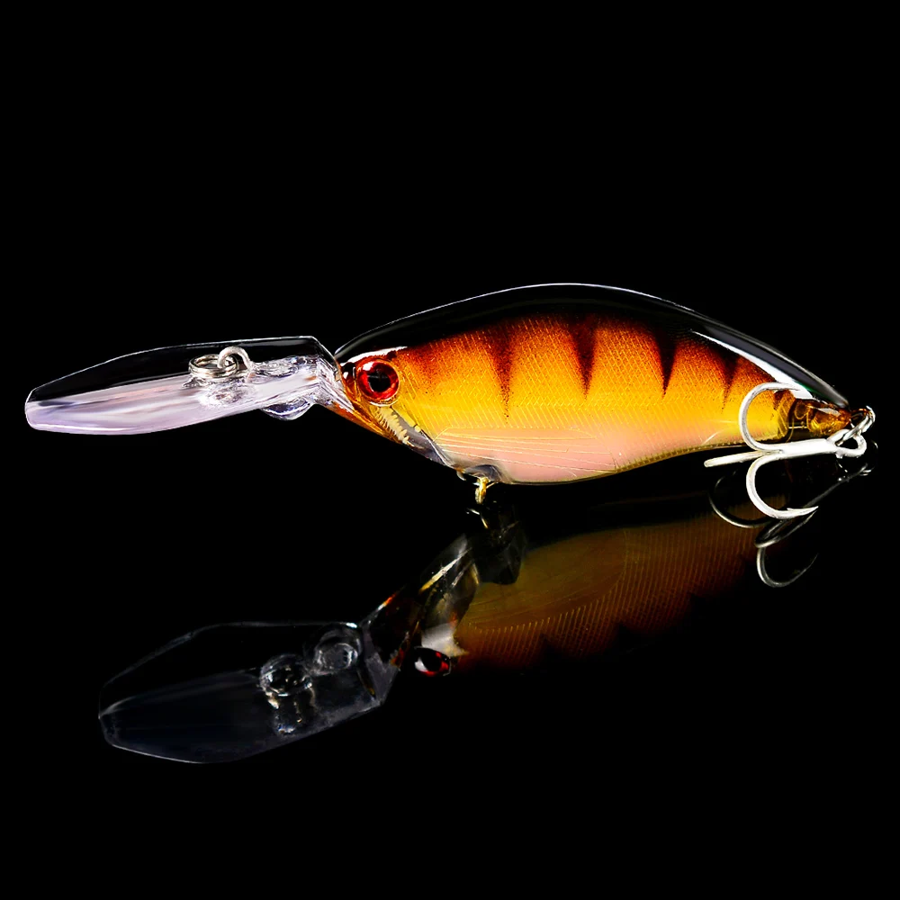 Sunlure 1 шт. кривошипная рыболовная приманка 18 5 г-0 65 унций пластиковая жесткая окунь