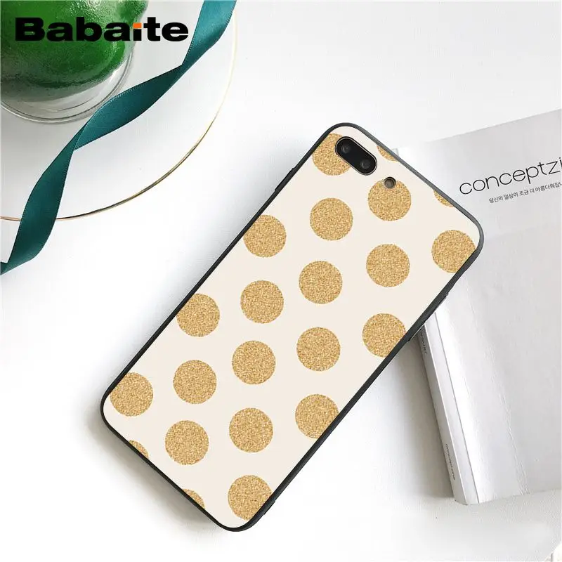 Babaite чехол для телефона в горошек для iphone 11 Pro 11Pro Max 5 5Sx 6 7 7plus 8 8Plus X XS MAX XR