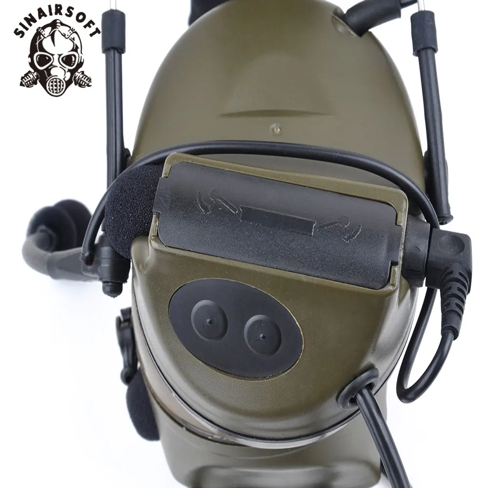 Z tactical Sordin Tactical Airsoft Comtac 041 ZComtac II Гарнитура Стиль шлем шумоподавляющие