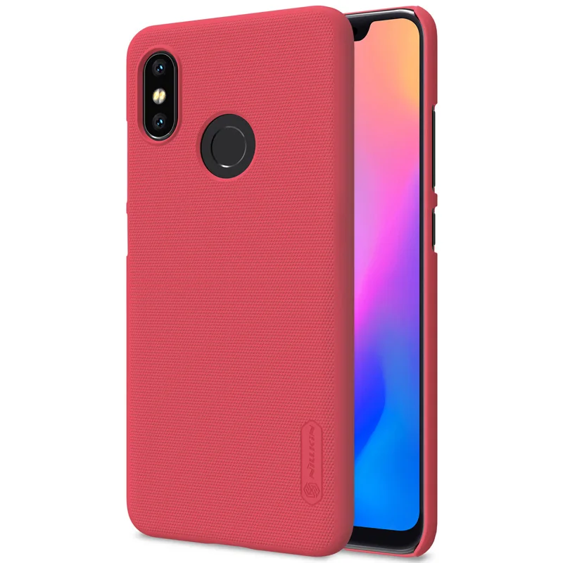 Красный Xiaomi mi 9 mi 8 Explorer чехол Nillkin Супер Матовый Щит Жесткий чехол для телефона чехол для Xiaomi mi 9 mi 8 mi 8 SE Nilkin чехол - Цвет: Красный