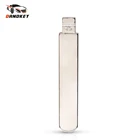 Металлический неразрезанный затвор Dandkey, сменный пульт дистанционного управления для автомобиля, складной,  25 HON66, лезвие ключа для Honda Accord, подходит для ключа Civic City BYD