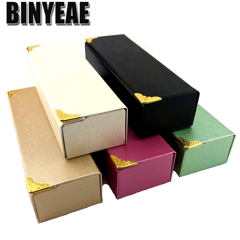 Портативная коробка для очков с имитацией древесины 2018 модный Чехол женщин