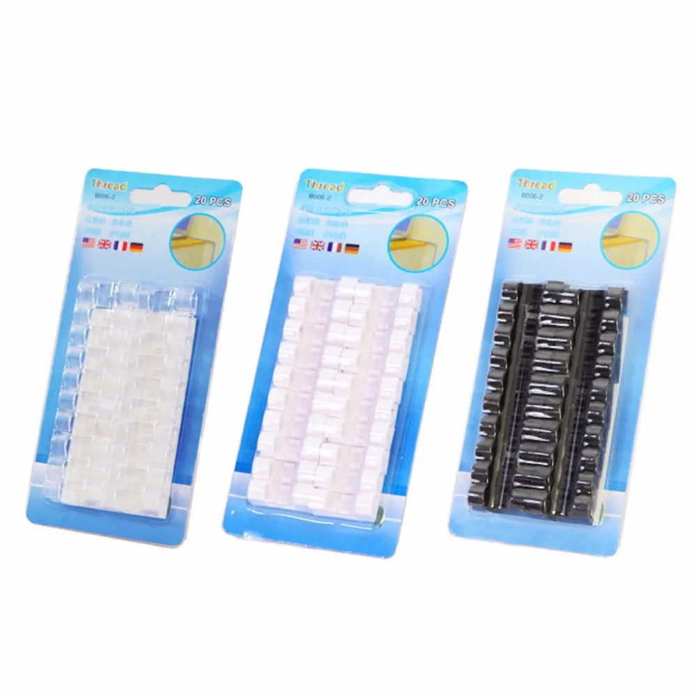 Self-Adhesive Data Cord Tie Cable Clamp Wire Clip Fixer USB Charger Holder 20PCS | Обустройство дома