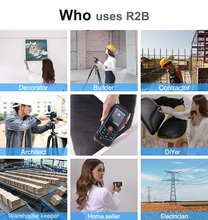 Новинка 2018 коллекция лазерный дальномер R2/R2B Milleseey диастиметр измерение