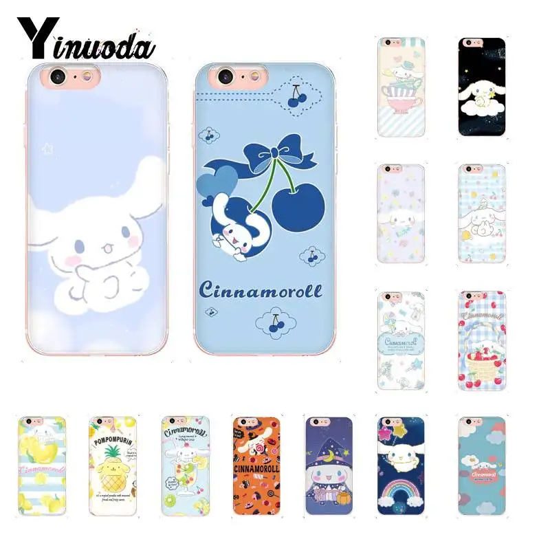 Yinuoda милый мультяшный чехол для телефона Fundas iPhone 8 7 6 6S Plus X XS MAX 5 5S SE XR 10 11 pro
