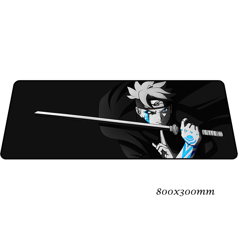 BORUTO коврик для мыши 80x30 см Профессиональный игровой коврик для мыши Аниме геймер коврик Mitsuki домашний компьютерный стол коврик коврики для игровой клавиатуры