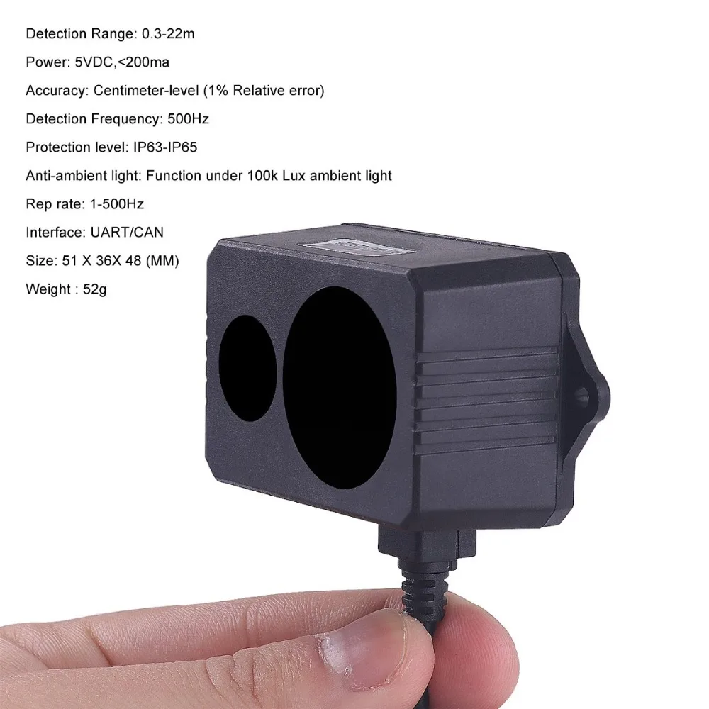 TFmini/TFmini Plus/TF02 Lidar дальномер сенсор TOF модуль одна точка микро-диапазон для Arduino Pixhawk FZ3000 FZ3065