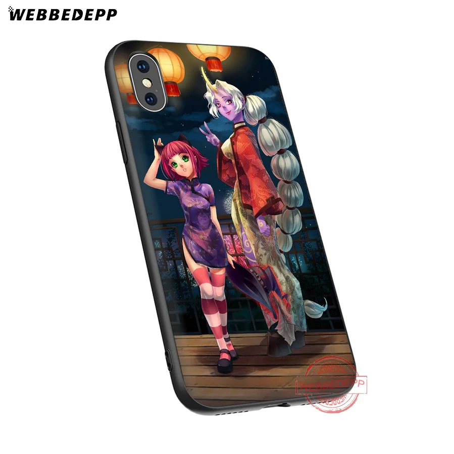 WEBBEDEPP katарина Лига Легенд мягкий силиконовый чехол для iPhone 8 7 6S 6 Plus 11 Pro XS Max XR X 5 |