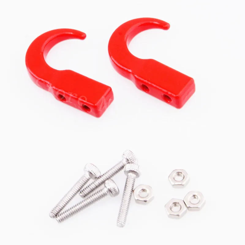 2 шт. RC металлический Вранглер буксировочный крюк Рок Гусеничный багги для