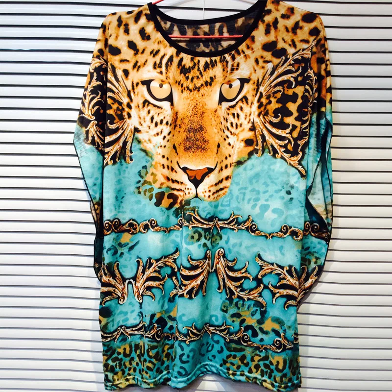 new Africa 2015 summer dress made of pure cotton printing loose fashion ms short sleeve T-shirt | Женская одежда
