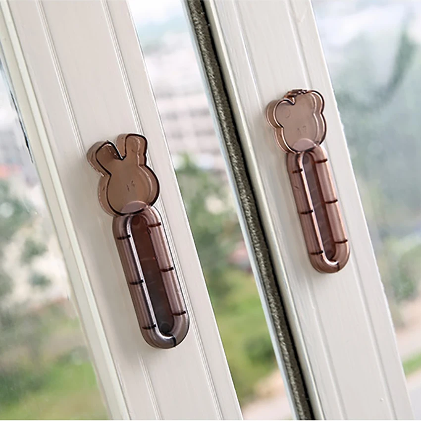 2 шт./компл. окна вставить наклейки шкаф дверные ручки замок ручка Стекло