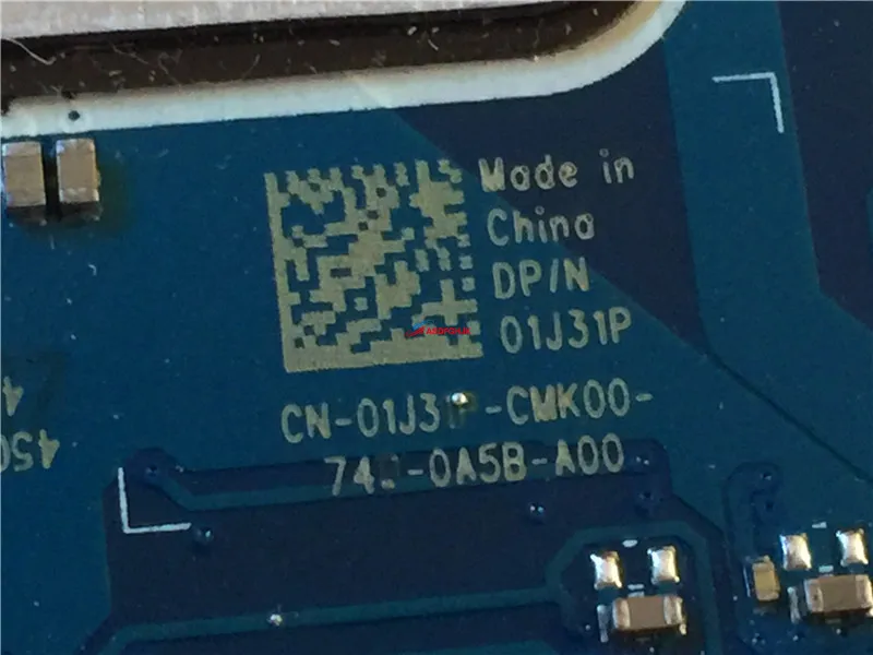 Оригинальная материнская плата для ноутбука Dell Latitude 3189 01j31p cav00 cav10 la e371p Test