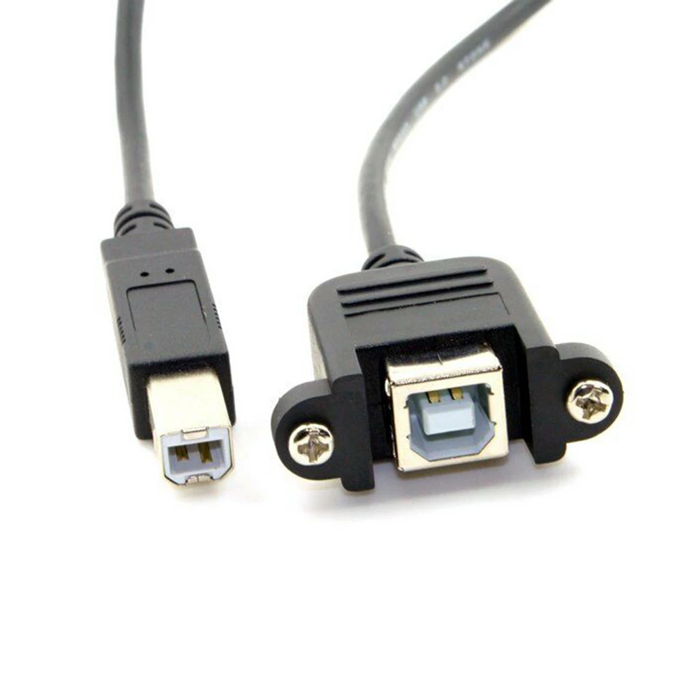 Удлинительный кабель USB2.0 B Male к Female для сканера принтера | Компьютеры и офис
