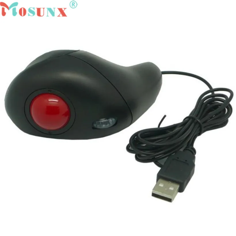Компьютер оптическая ручная мышь USB Trackball мыши Win 7 OS для ПК и ноутбуков 1 шт.|mouse