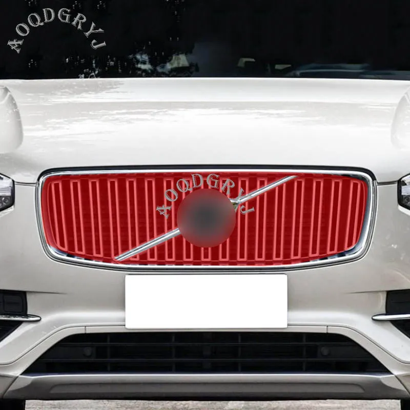 Автомобильный Стайлинг для Volvo XC90- нержавеющая сталь передний бампер решетка сетевая защита от насекомых 2 шт